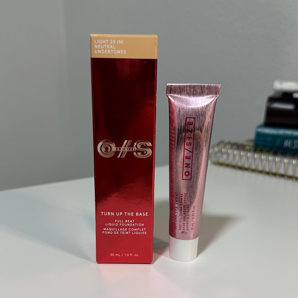 ONE/SIZE Turn Up The Base Liquid Foundation in Metallic Pink